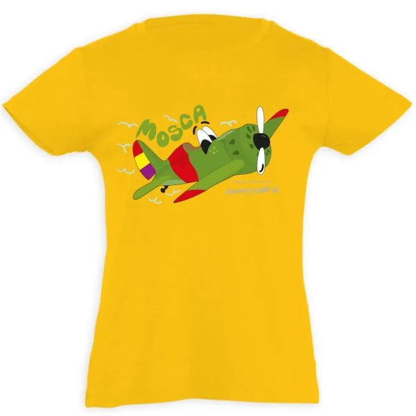Camiseta infantil Mosca