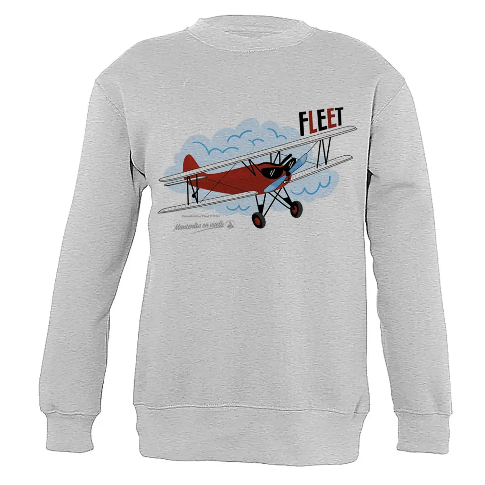 sudadera niño avion FLEET