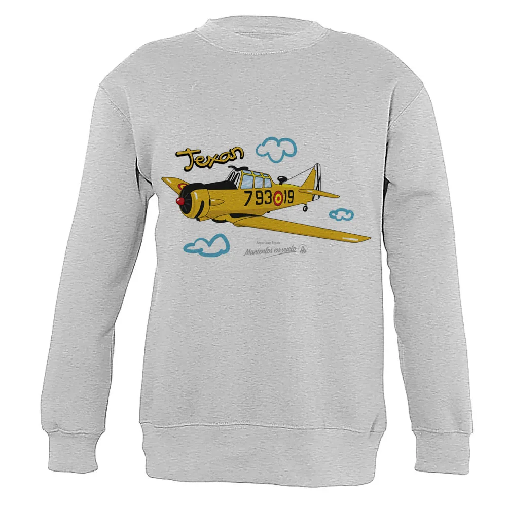 avion Texan sudadera niño