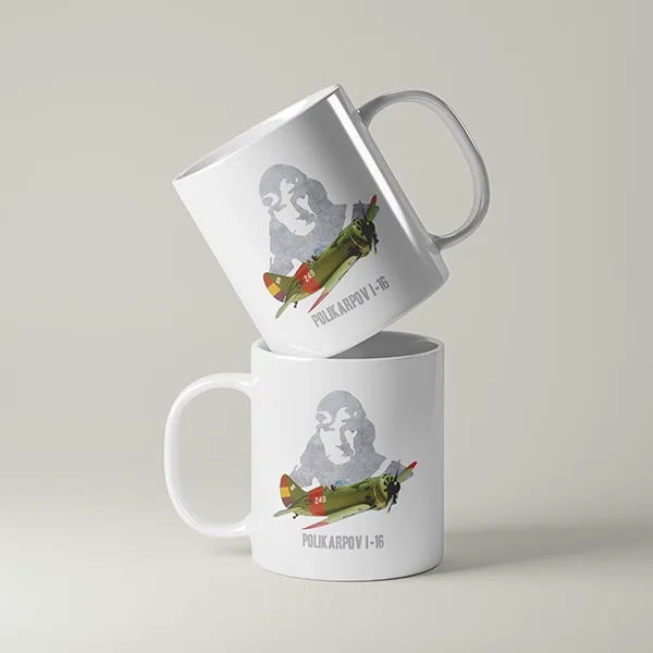 Taza Sombra Infante Polikarpov I-16
