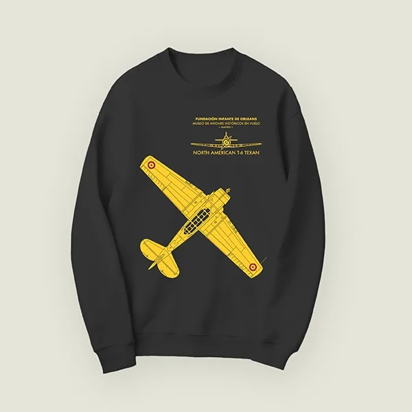 Sudadera North American T-6 Texan «Perfil Técnico»