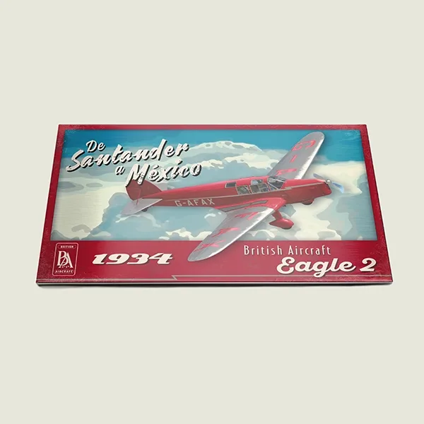 Placa aluminio British eagle