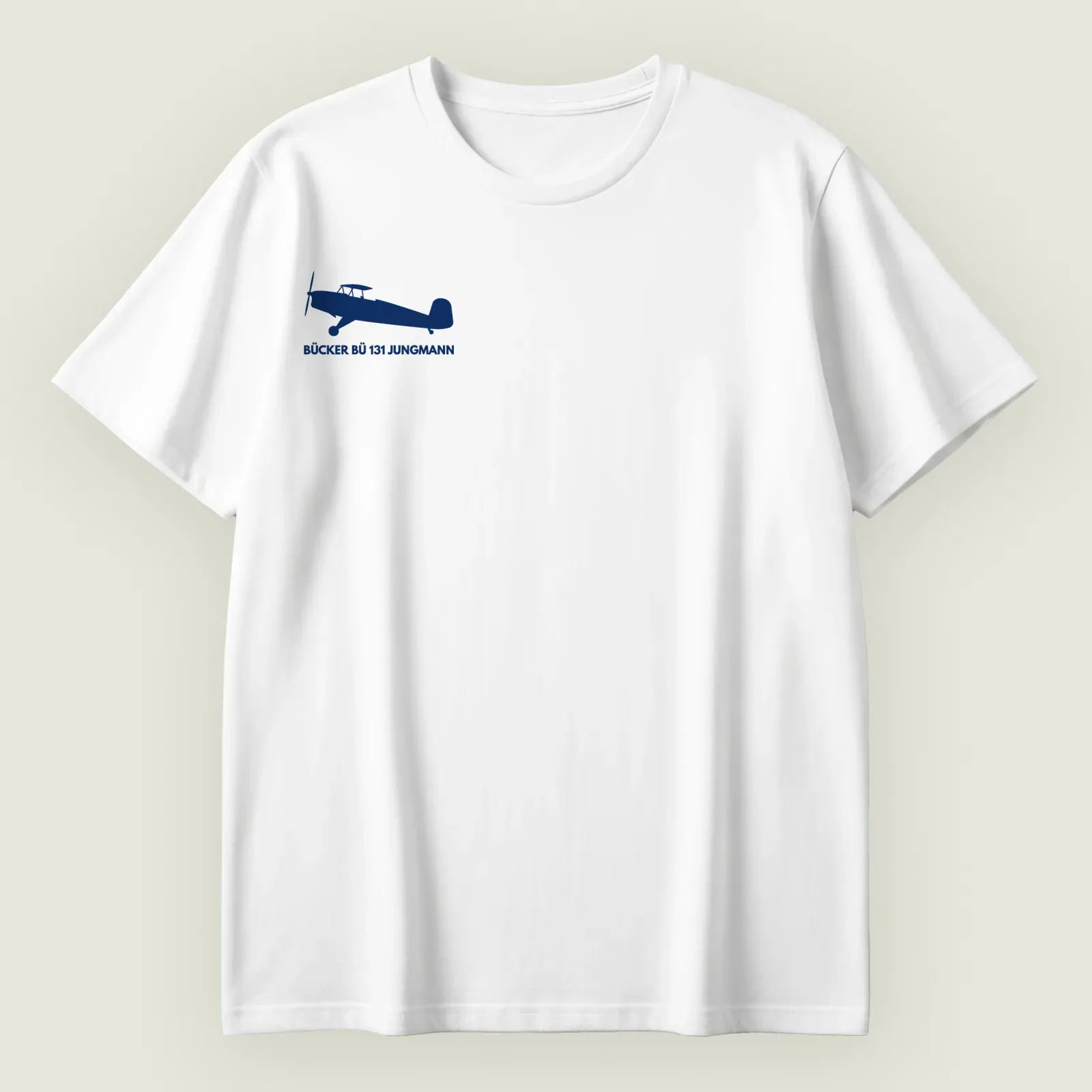 Camiseta Bücker Bü 131 Jungmann logotipo