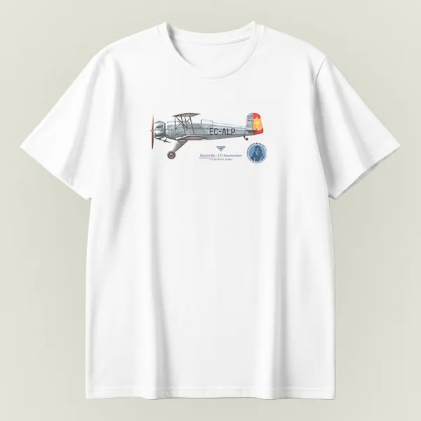 Camiseta Bücker 133 Jungmeister silueta