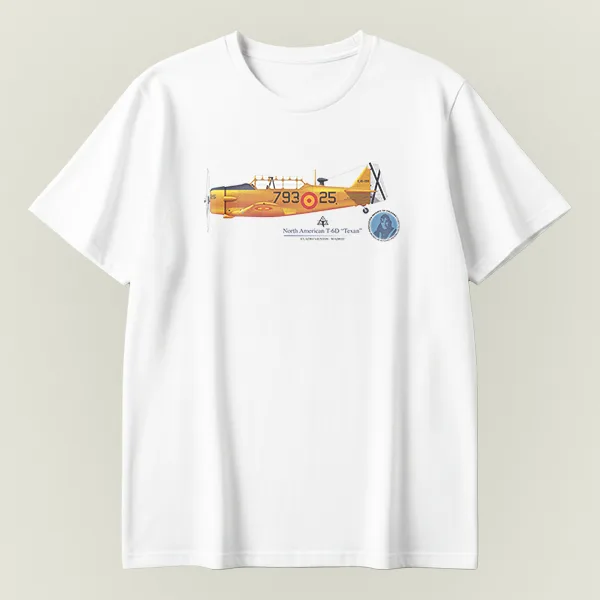 Camiseta North American T-6 Texan silueta