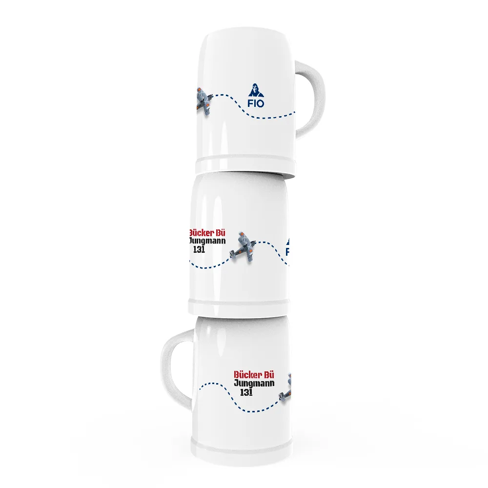 Jarra cerveza Bücker Bü 131 Jungmann