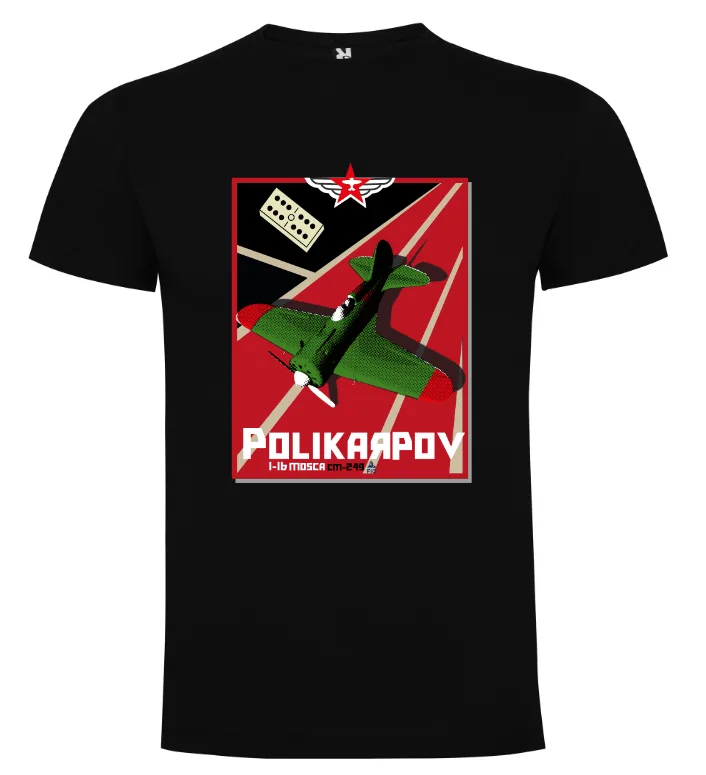 Camiseta Polikarpov I-16 Pista de Aterrizaje