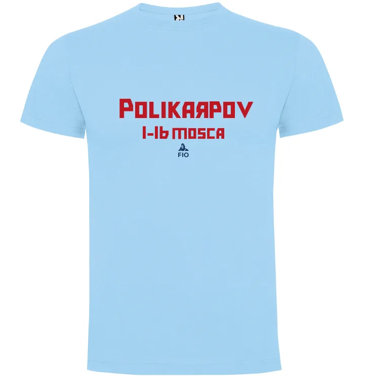 Camiseta Polikarpov I-16 Planos del Avión