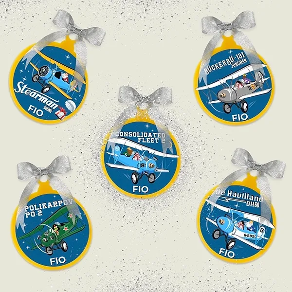 Pack 5 Bolas Navideñas