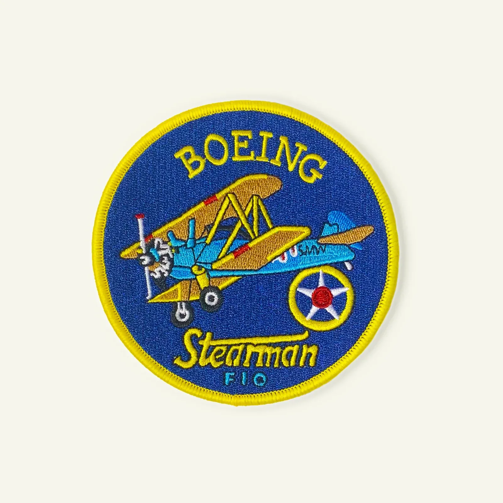 Parche Bordado Boeing Stearman