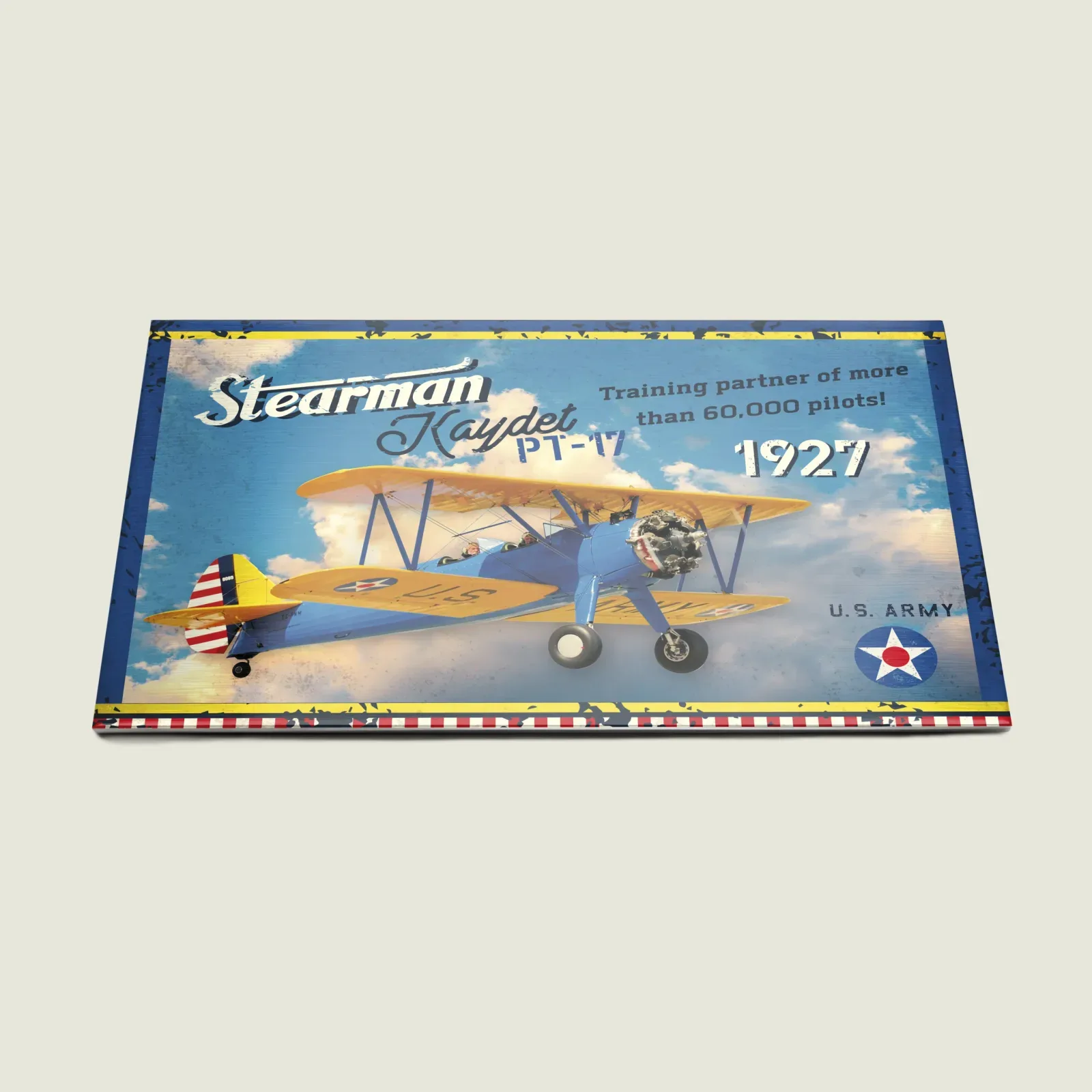 Placa Aluminio Stearman KAYDET 1927