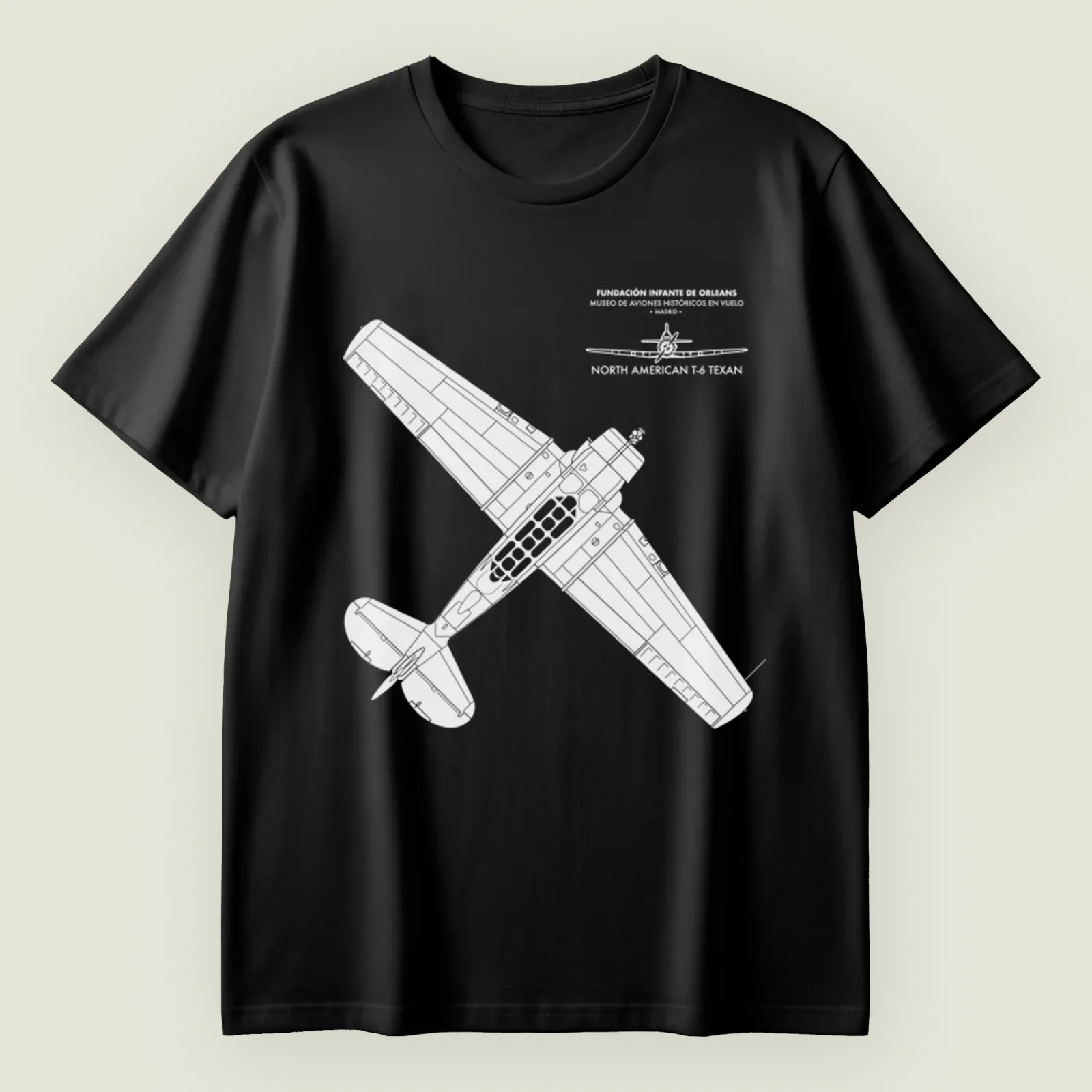 Camiseta North American T-6 Texan «Perfil Técnico»