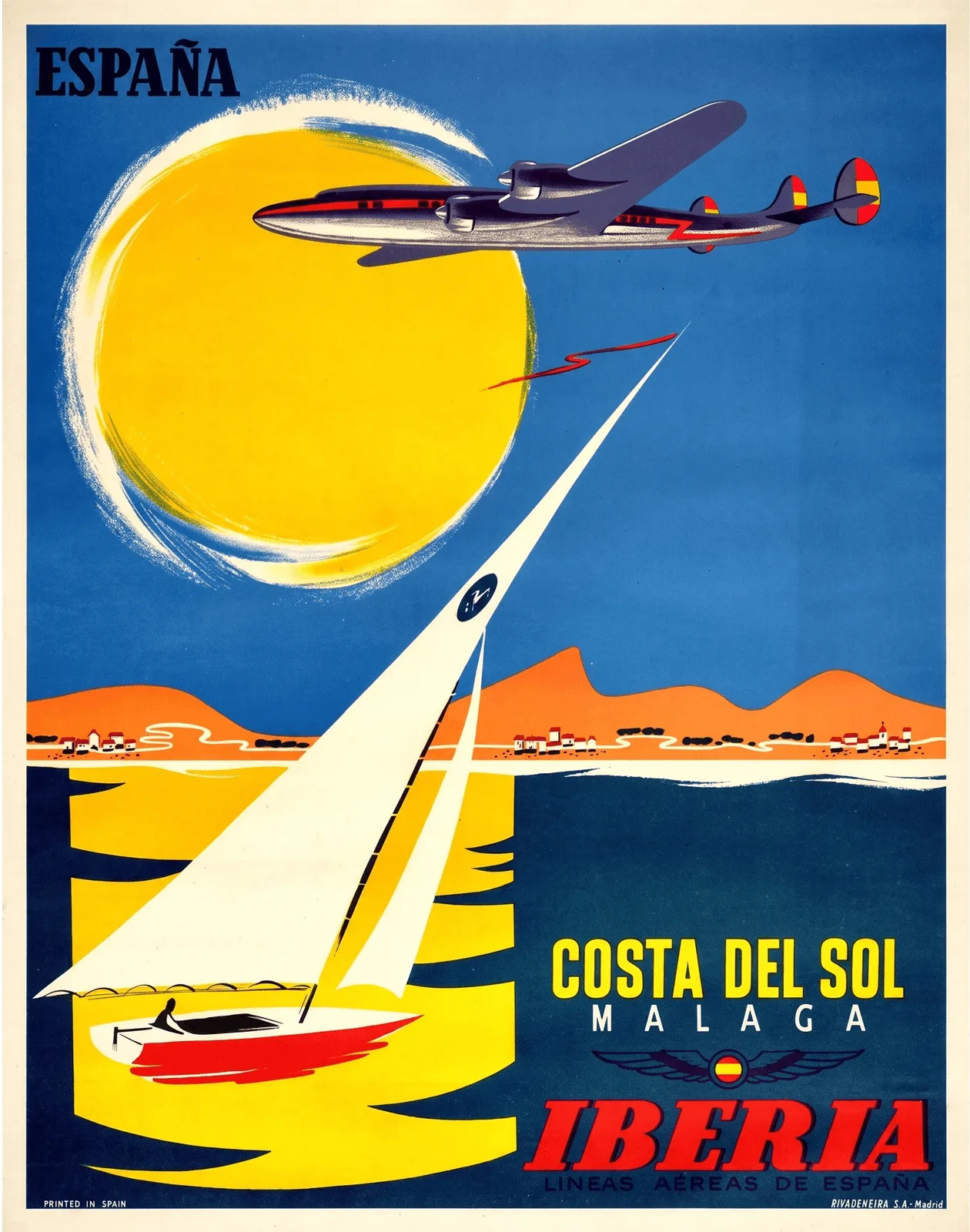 Chapa pequeña Iberia Costa del Sol