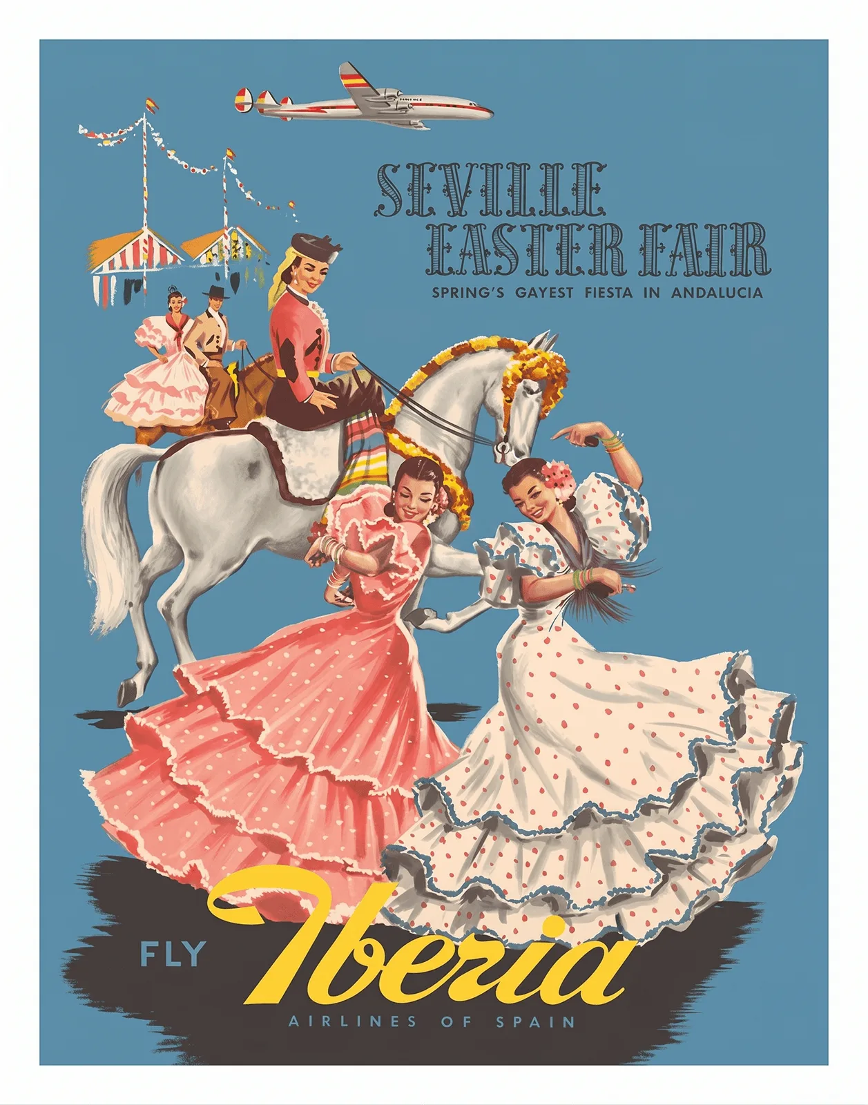 Chapa pequeña Iberia Feria de Sevilla