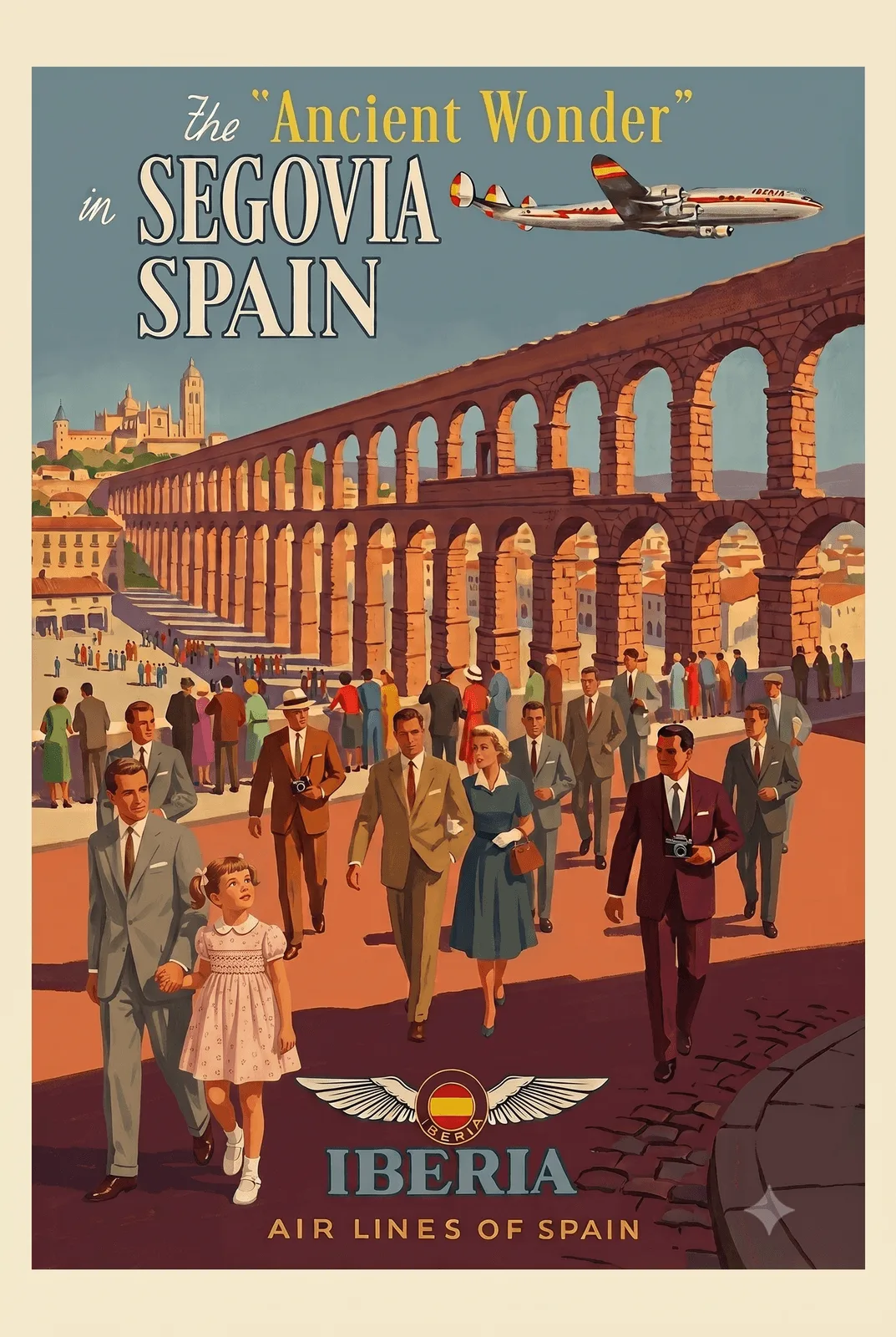 Chapa pequeña Iberia Segovia
