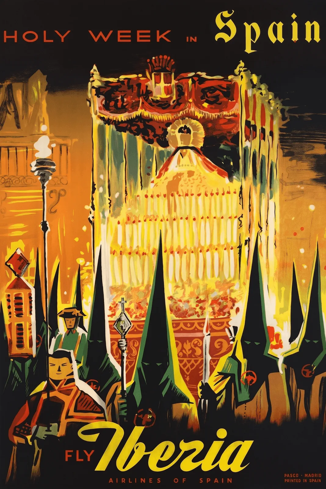 Chapa pequeña Iberia Semana Santa