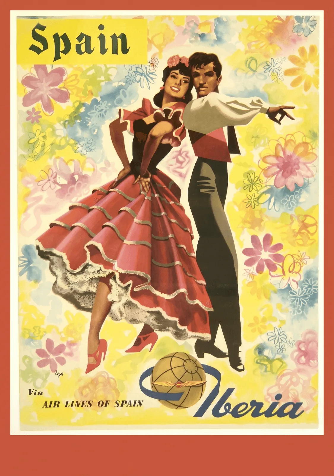 Chapa pequeña Iberia Spain Baile